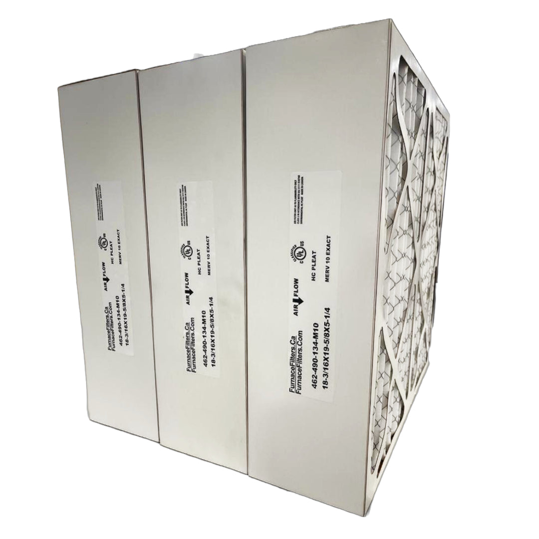 Carrier Electronic Air Cleaner Replacement Filter 18.19x19.62x5.25 Inches - 3 Pack | Compatible with Older Models | Improves Indoor Air Quality for Homes & Offices