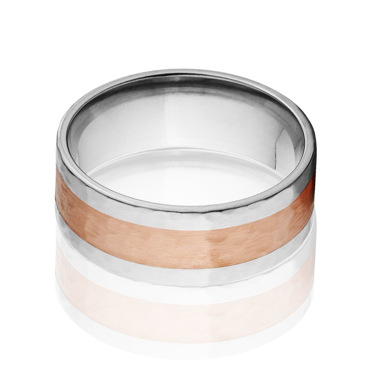 Premium Titanium Rings for Men & Women - Durable Titanium Wedding Bands with Copper Inlay - Perfect for Engagement, Anniversary & Everyday Wear