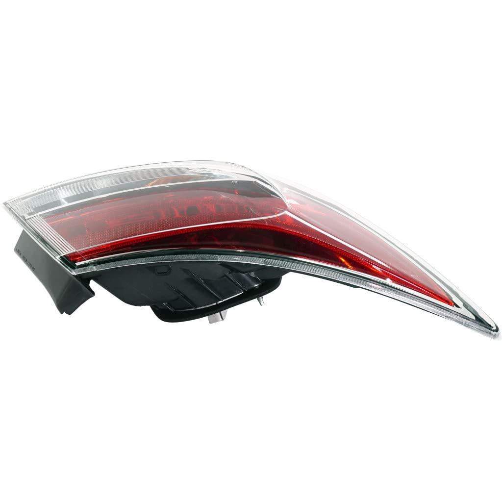 Mazda 6 Tail Light Assembly 2009-2013 Driver Side Outer CAPA Certified Replacement for MA2804108/MA2804108C | Perfect for Night Driving & Enhanced Safety | Compatible with Part Numbers 615343679136 & GS3L51160H