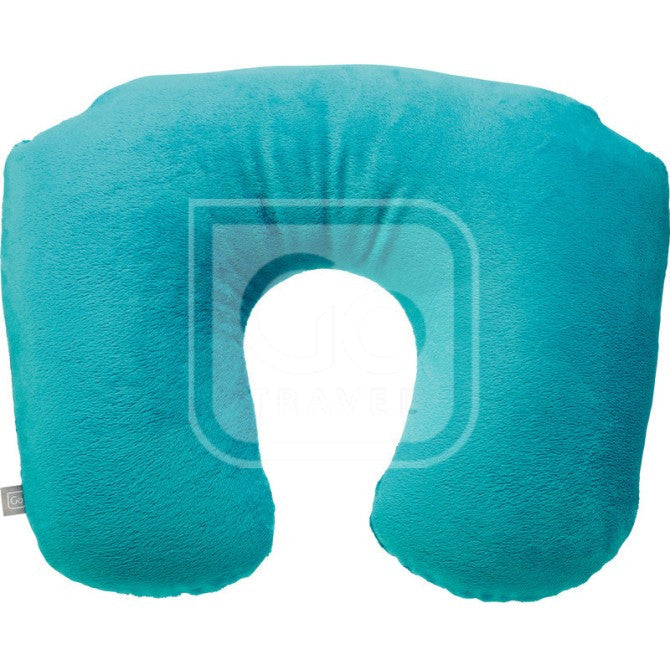 Go Travel Pillow Duo - Ultra Soft Memory Foam Neck Pillow for Airplane, Car & Office - Perfect for Travel, Long Flights & Work Comfort