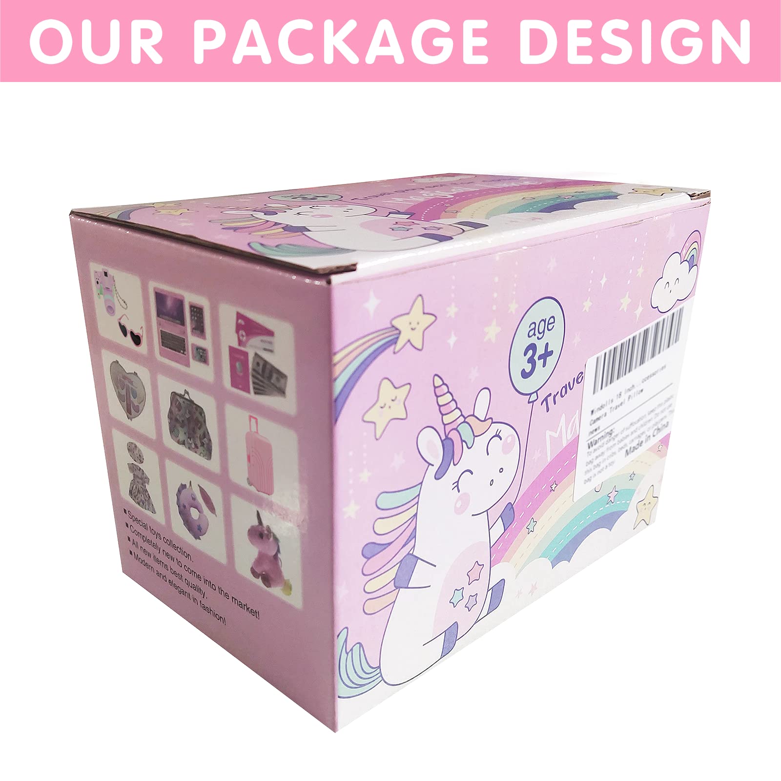 18 Inch Doll Suitcase Travel Luggage Set with Clothes, Hat, Sunglasses, Camera & Toy Pet - Perfect for Pretend Play, Travel Adventures & Doll Storage Accessories