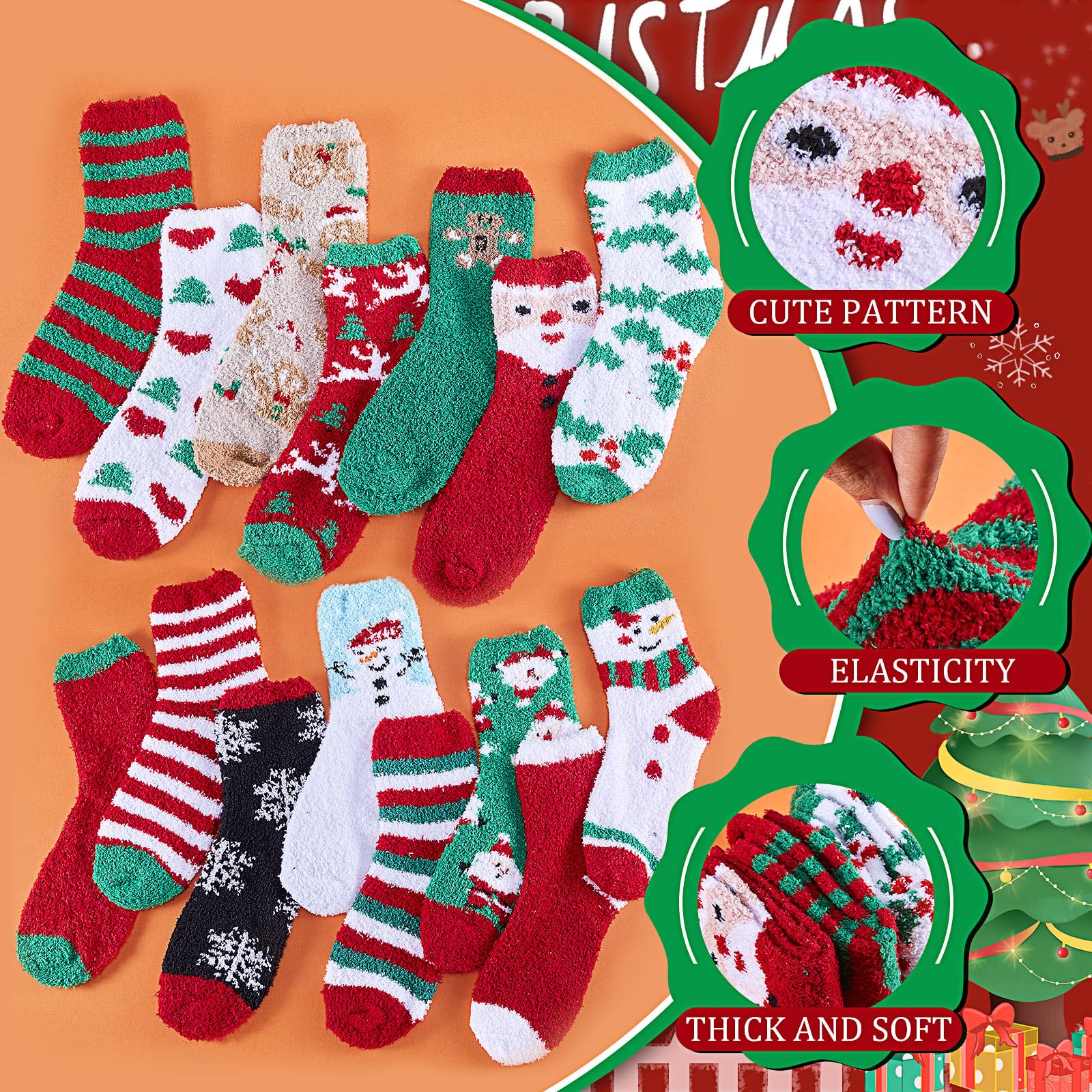 150 Pairs Christmas Socks Bulk Pack - Cozy Fuzzy Slipper Socks for Women, Colorful Novelty Winter Gifts (Xmas, New Year) - Perfect for Holiday Parties, Stocking Stuffers & Winter Comfort
