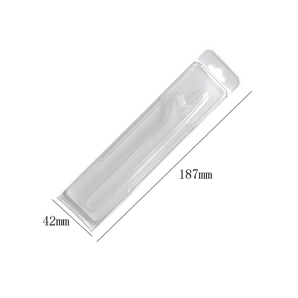10-Piece Clear Plastic Eyelash Tweezer Storage Case Box - Lash Tweezer Organizer for Professional Salon, Travel & Home Makeup Organization - Perfect for Beauticians, Lash Artists & DIY Lovers