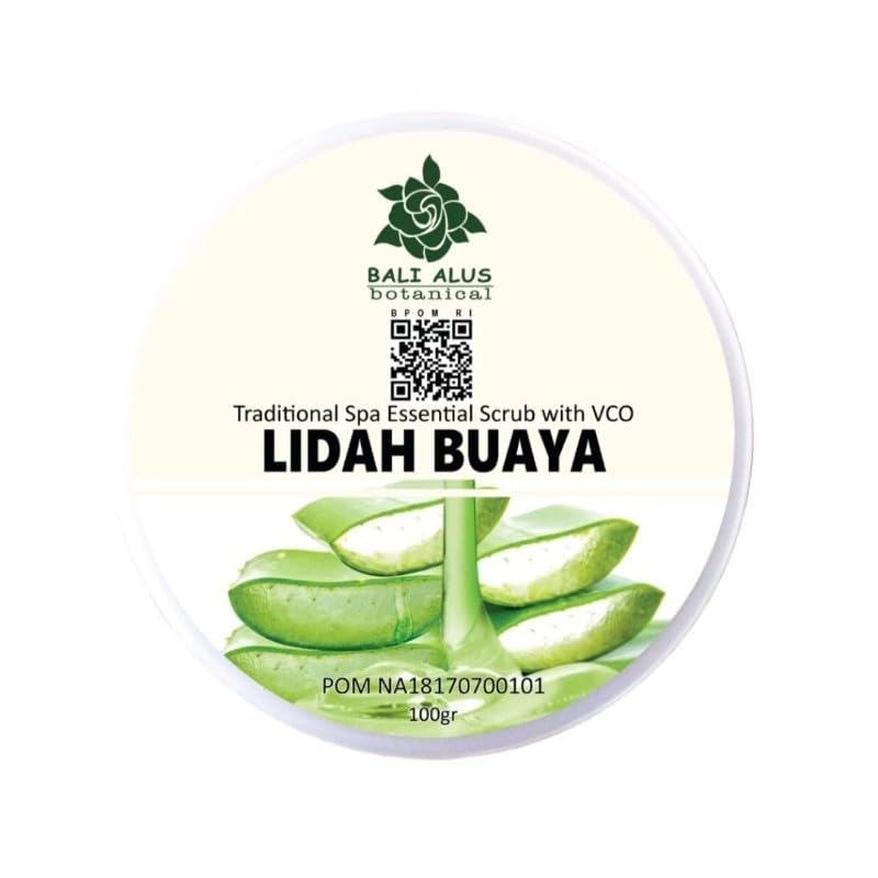 Lulur Scrub Cream with Aloe Vera, 100g (Pack of 2) - Natural Exfoliating Body Scrub for Smooth & Glowing Skin | Perfect for Spa Day & At-Home Skincare Routine