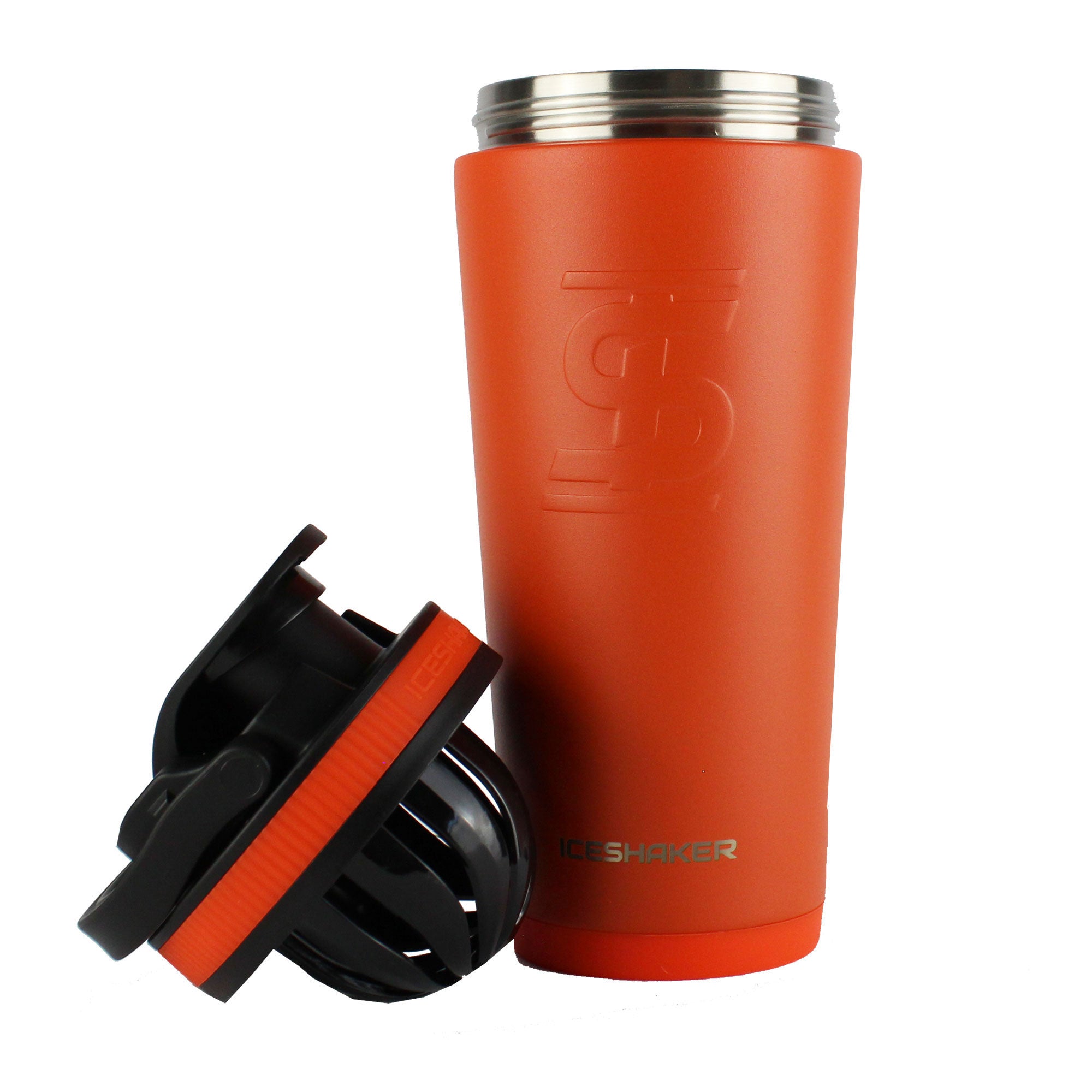 Nick The Mutant Walker Custom 26oz Insulated Protein Shaker Bottle - Orange - Perfect for Gym, Workout & Post-Training Recovery
