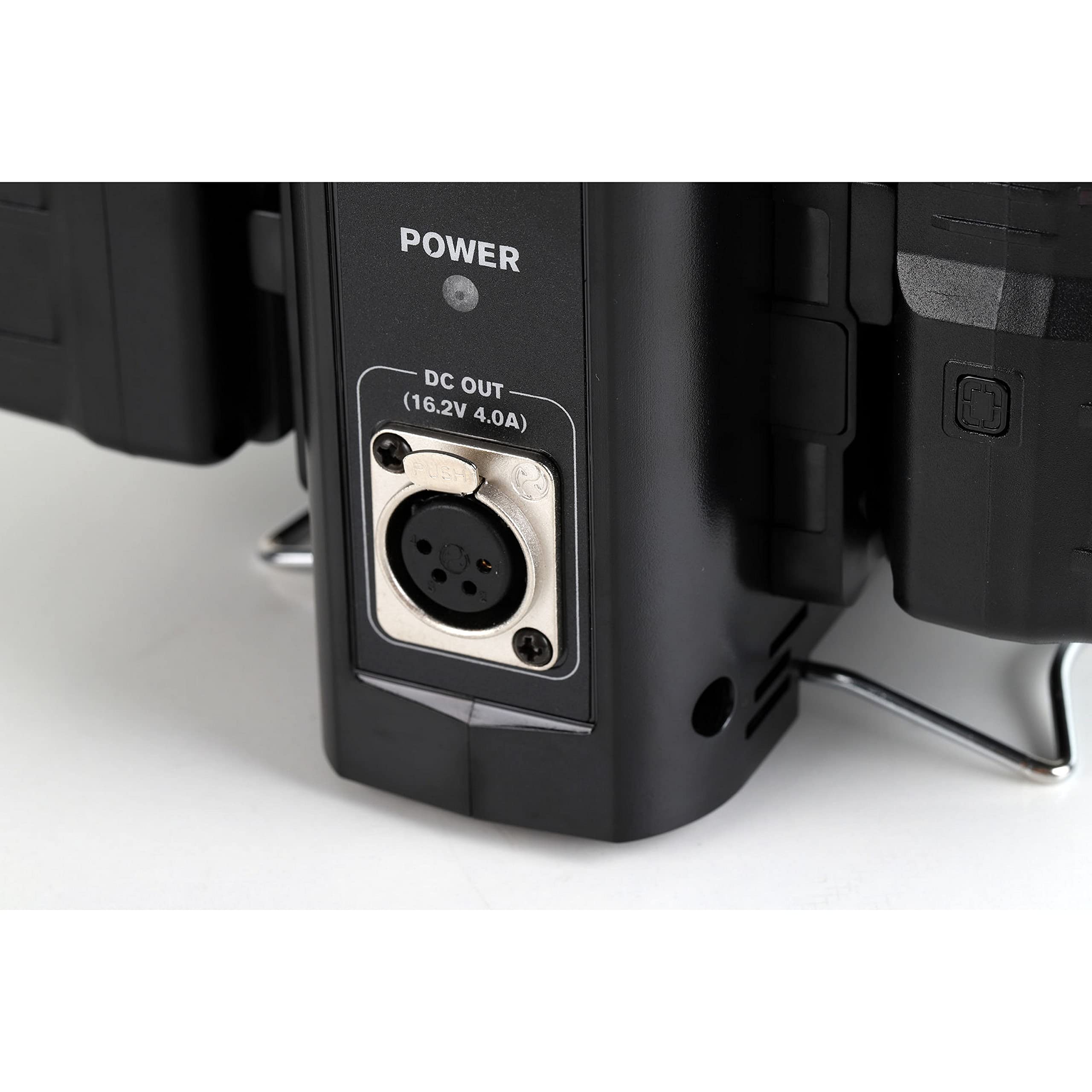 Gen Energy G-C50 Gold-Mount Battery Charger - Professional Camera Battery Charger for Sony, Canon, Nikon - Fast Charging & LED Indicator - Perfect for Film Production, Photography & Broadcast Studios