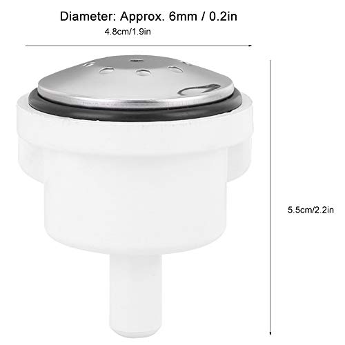 9 Hole Air Jet Nozzle Replacement for Bathtub Spa - Durable Plastic Air Jet Nozzle for Spa Bathroom Accessories & Fixed Showerheads - Perfect for Relaxing Baths & Hydrotherapy