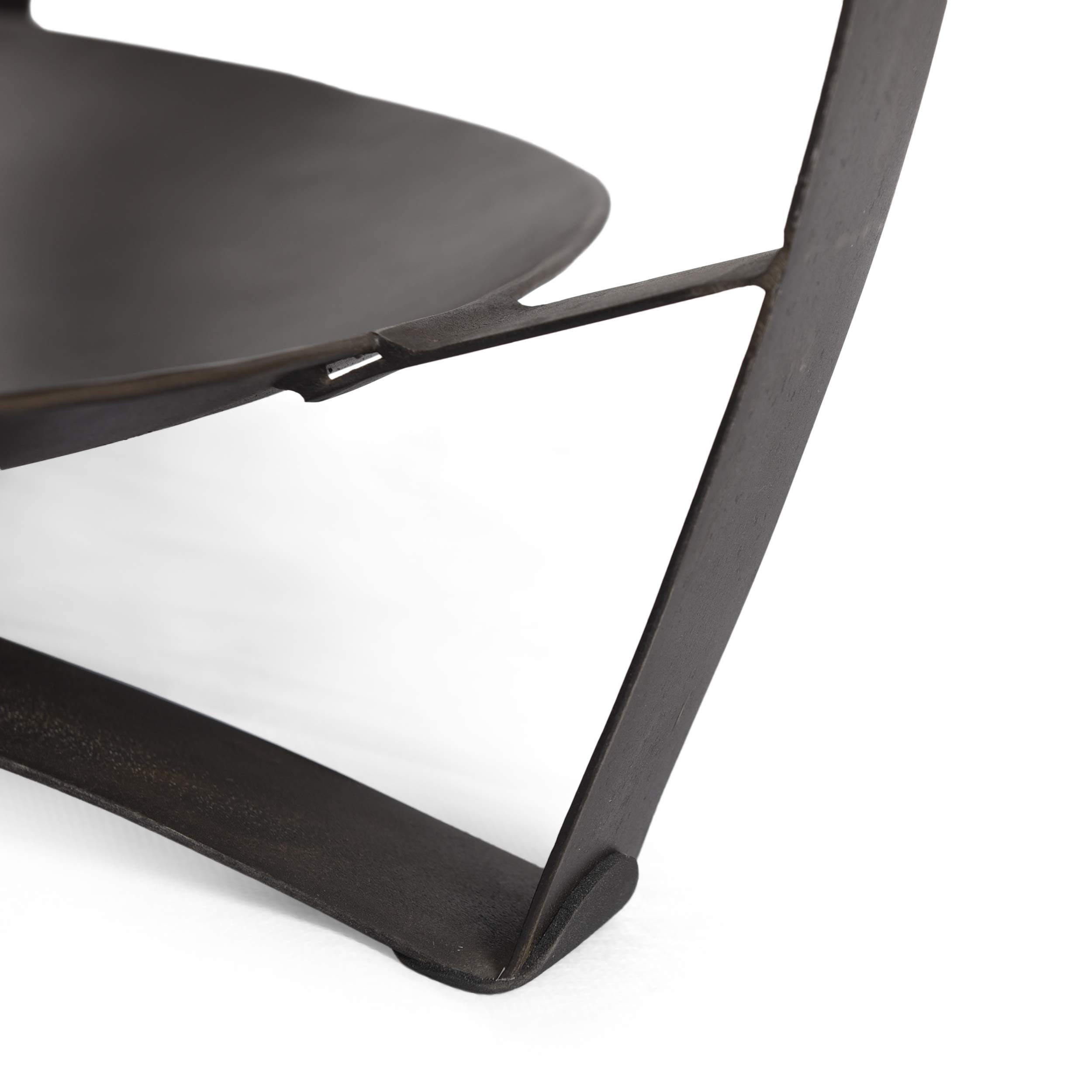 Christopher Knight Home Meroy Coffee Table - Natural & Black Finish - Modern Living Room Furniture for Small Spaces & Apartments