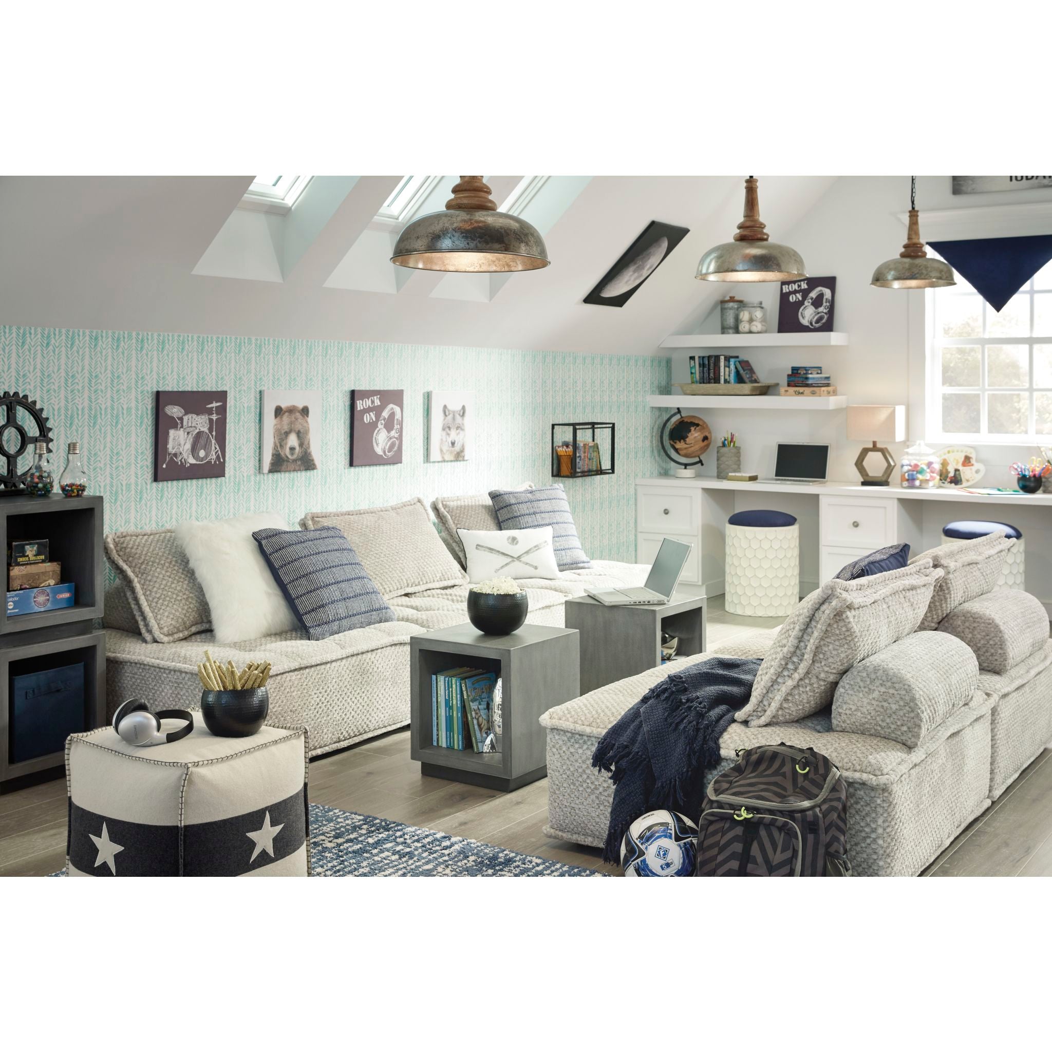 2-Piece Modular Sectional Sofa Set - Modern L-Shaped Couch for Living Room, Lounge & Office - Comfortable & Stylish Home Furniture