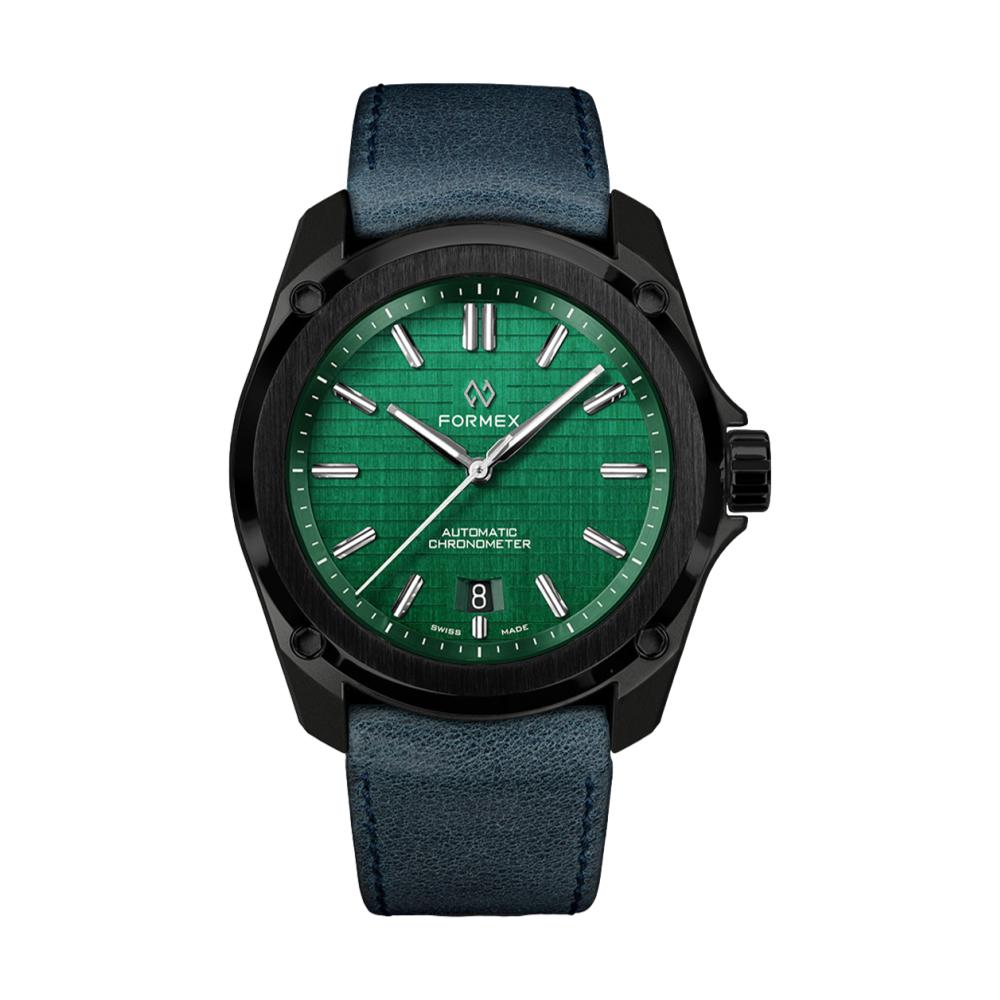 Essence Leggera Automatic Chronometer Watch - 41mm Mamba Green Dial Men's Luxury Timepiece | Perfect for Business, Formal Events & Everyday Wear