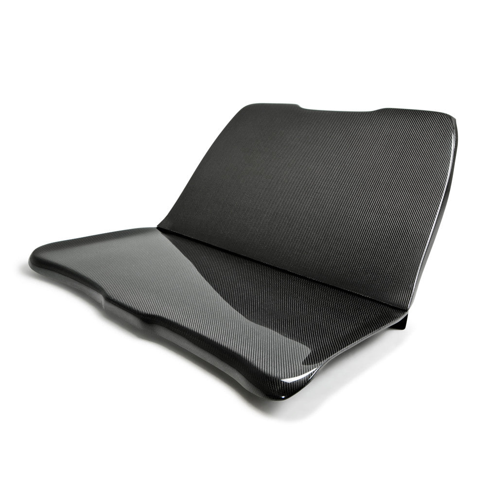 2015-2020 Ford Mustang Rear Seat Delete Kit - Fiberglass Replacement Panel by Anderson Composites (AC-RSD15FDMU) - Lightweight Racing & Track Use