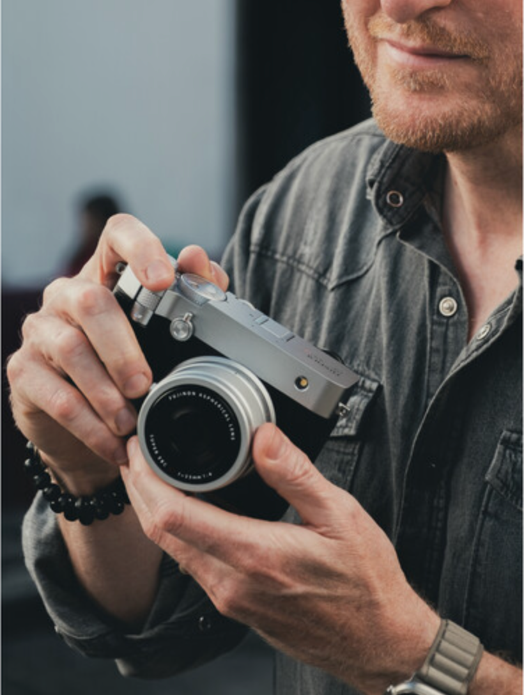 FUJIFILM GFX100RF Mirrorless Digital Camera 102MP Medium Format - Silver Body | Professional Photography, Studio & Outdoor Shooting