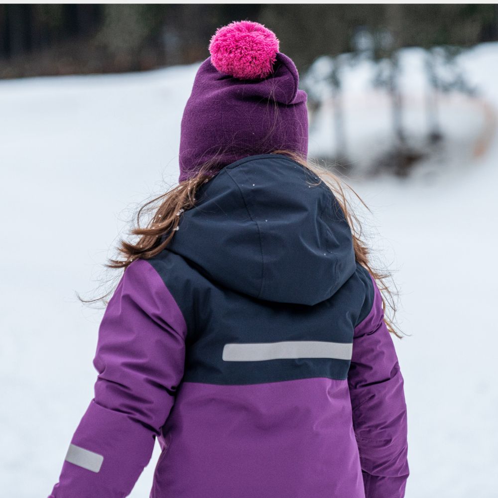 Didriksons Skare Kids Waterproof Ski Jacket & Pants Set - Royal Purple - Winter Snowsuit for Boys & Girls - Perfect for Skiing, Snowboarding & Outdoor Winter Activities