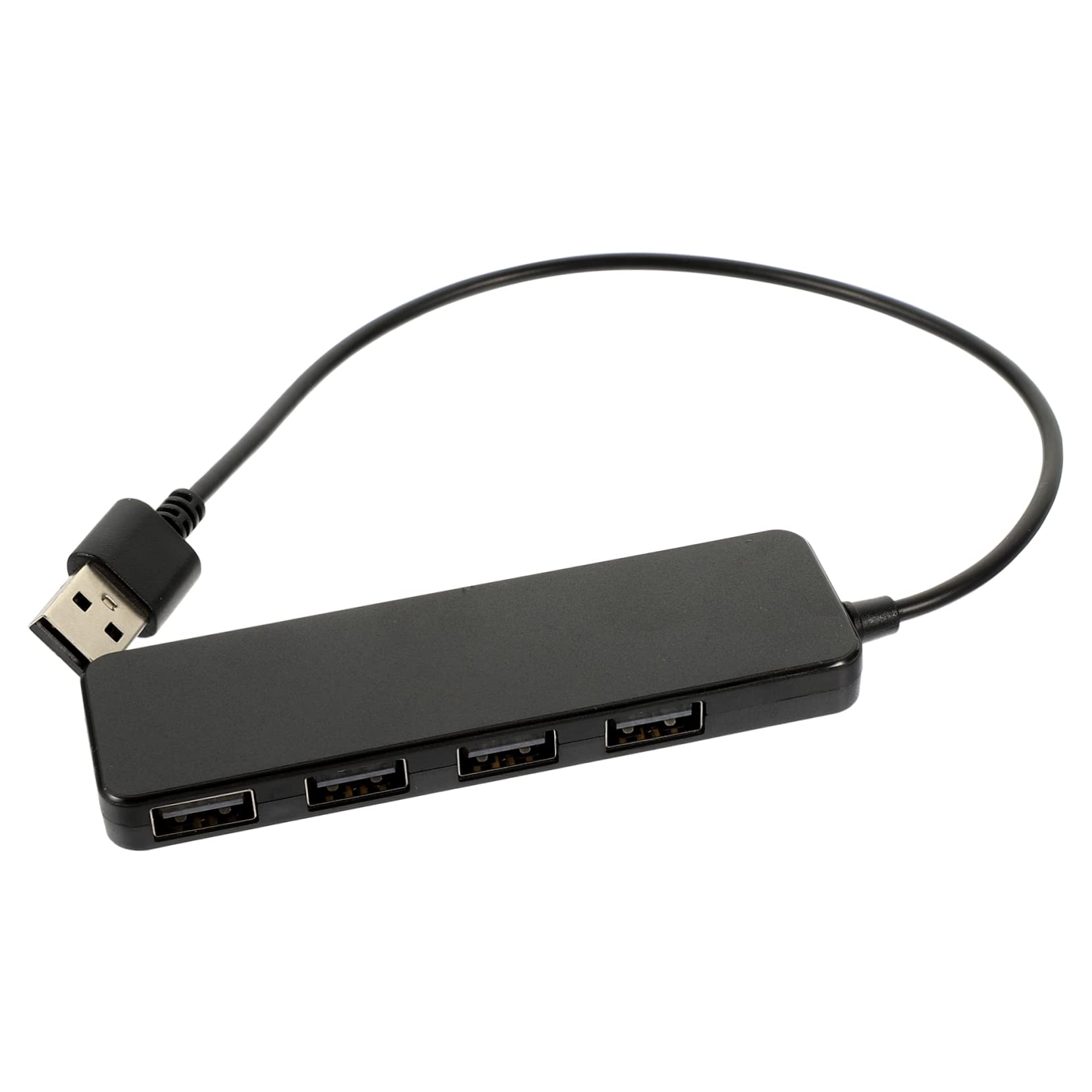 OSALADI 4-Port USB Hub for Laptop - High-Speed USB 2.0 Extension with Data Sync & Charging - Compatible with PC, MacBook, Security Camera, Printer, Keyboard & More - Perfect for Home Office & Gaming Setup