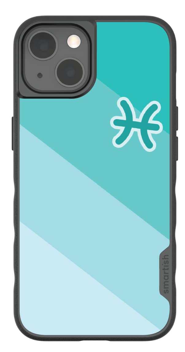 Smartish Pisces iPhone 13 Slim Case - Lightweight Protective Thin Cover with Gripmunk Technology | Perfect for Everyday Use, Work & Travel (Fits iPhone 13)