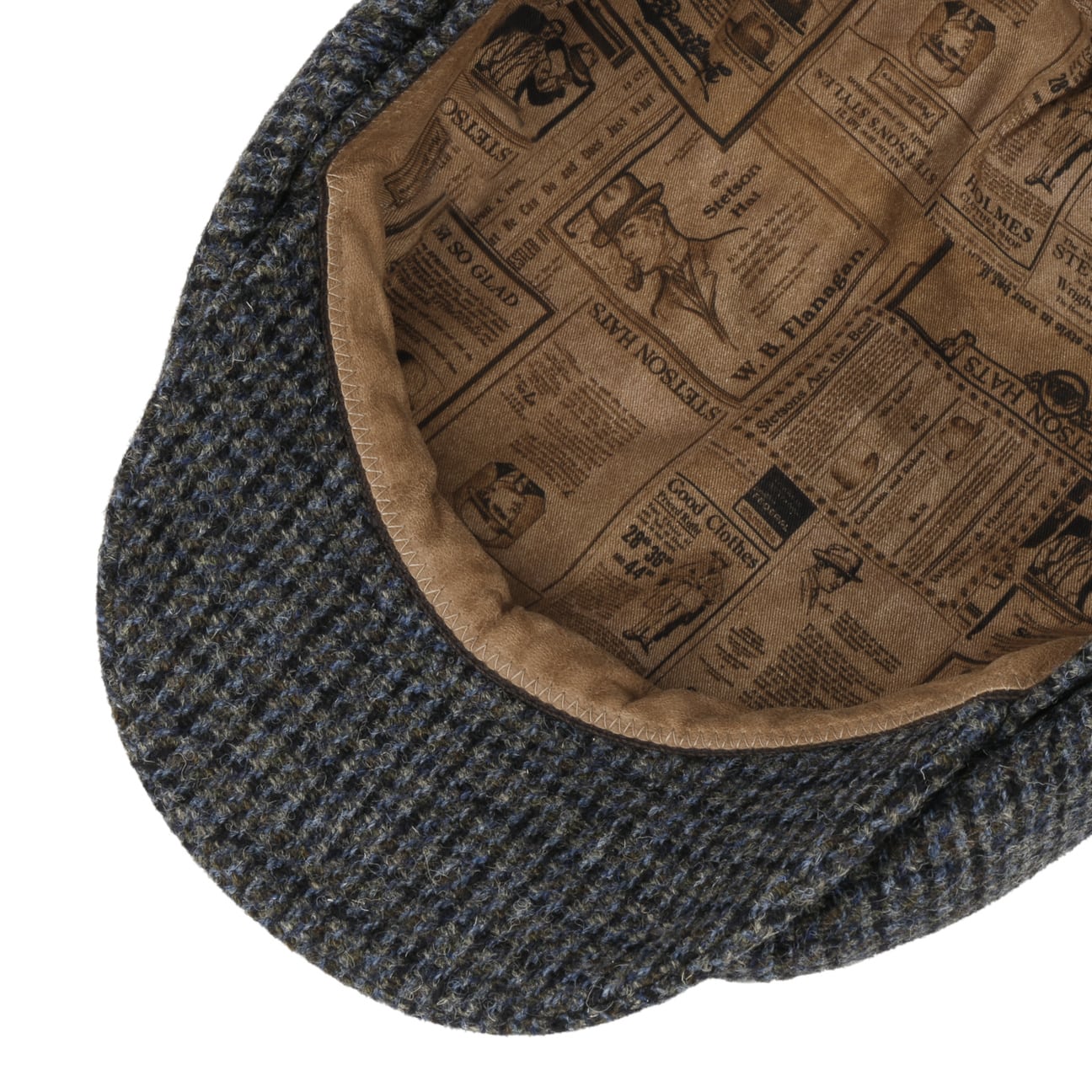 Stetson Hatteras Brayton Flat Cap for Men - Classic Cotton Twill Hat with Adjustable Strap - Perfect for Outdoor Activities, Casual Wear, and Travel