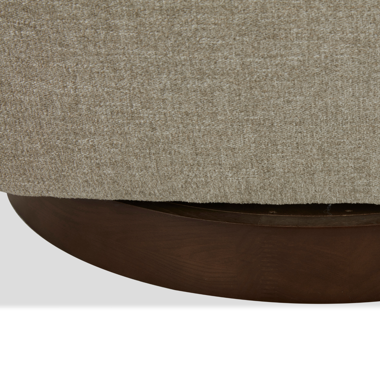 Premium Pod Swivel Lounge Chair - Soft Pebble Chenille Upholstery, 360° Rotation, Modern Accent Chair for Living Room, Bedroom & Office - Perfect for Relaxing, Reading & Lounging