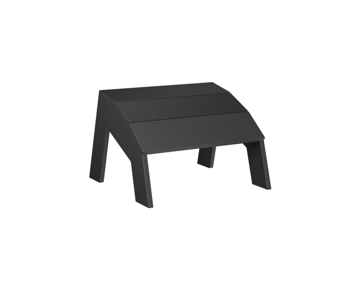 Berlin Gardens Nordic Adirondack Footstool - Outdoor Patio Furniture, Solid Wood Footrest for Garden, Deck & Poolside Relaxation