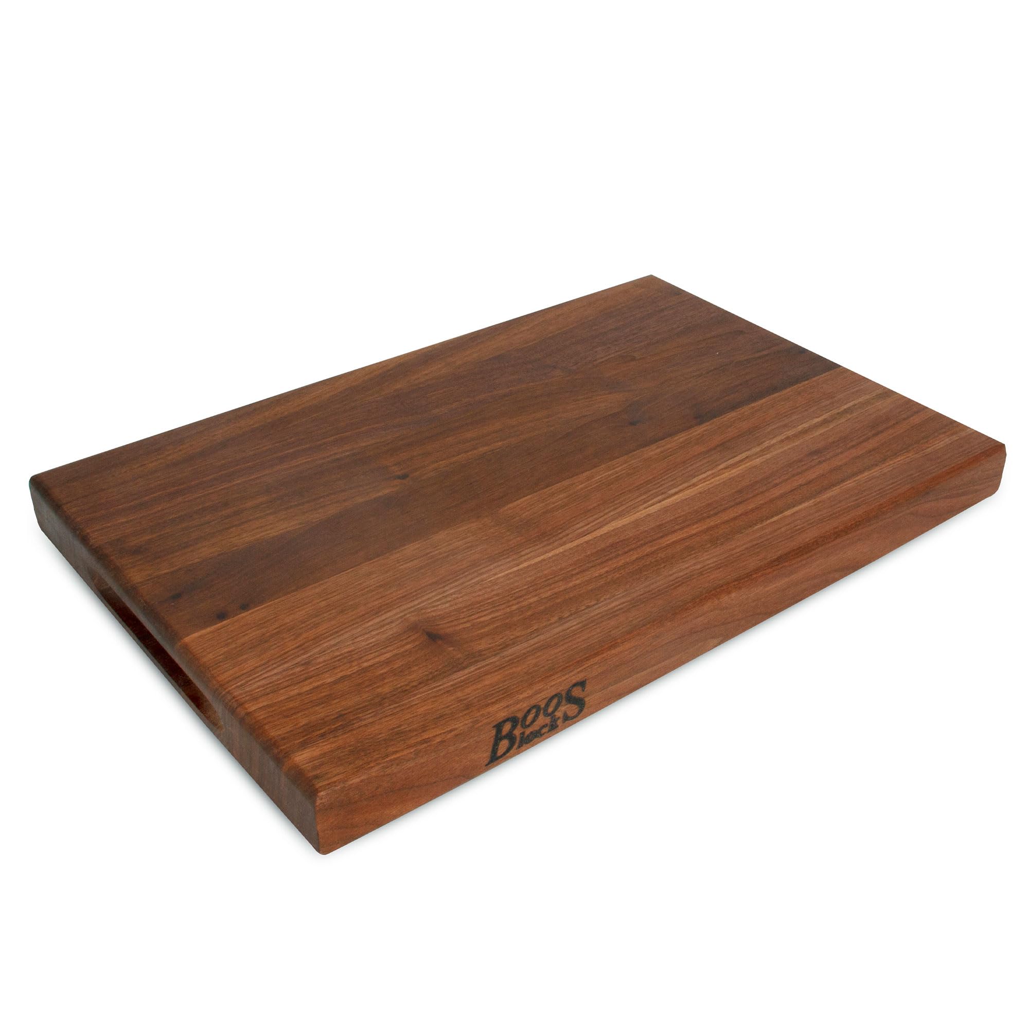 John Boos Block Reversible Walnut Wood Cutting Board - 18