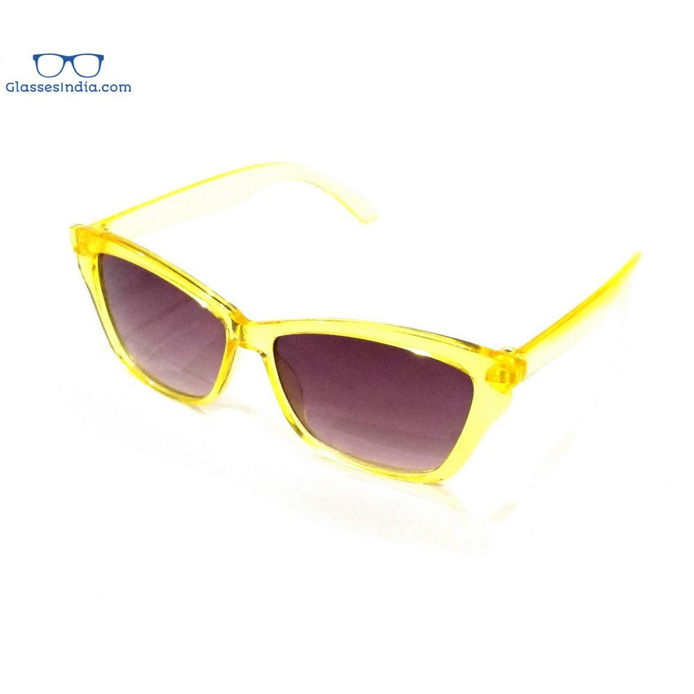 Yellow Kids Fashion Sunglasses TKS003 - UV Protection, Lightweight & Durable for Boys & Girls - Perfect for Outdoor Play, Beach & Summer Activities