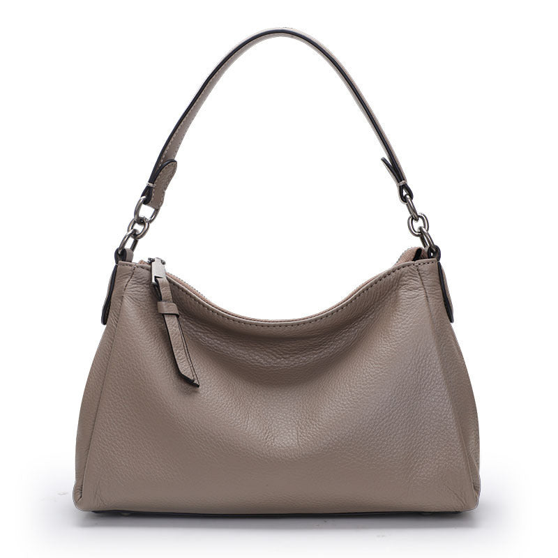 Genuine Leather Shoulder Bag for Women - Stylish Tote & Crossbody Purse - Versatile Handbag for Work, Travel & Everyday Use