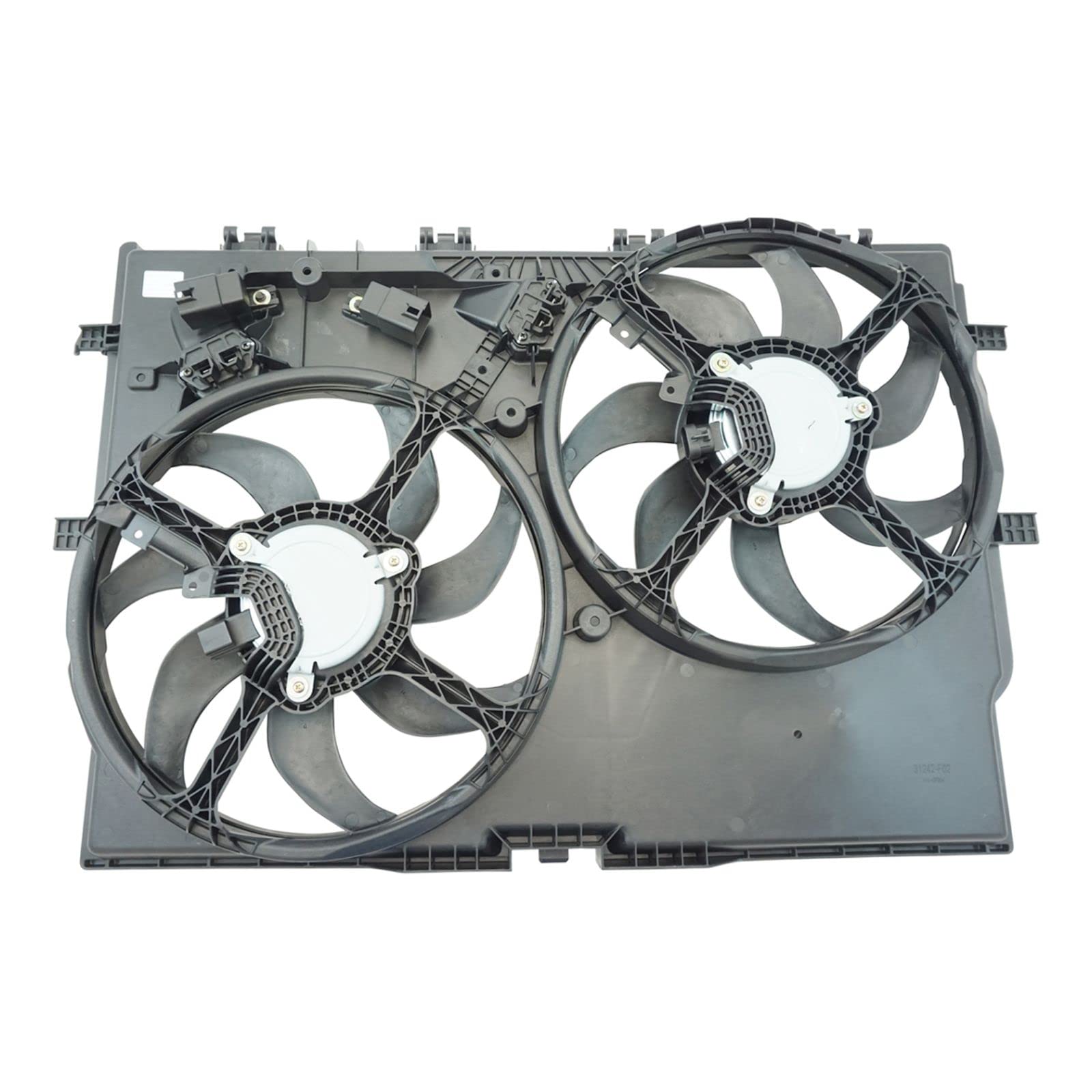 High-Performance Radiator Dual Cooling Fan Assembly for 2014-2019 Ram ProMaster 1500/2500/3500 - CH3115186 Replacement Part | Perfect for Overheating Prevention & Heavy-Duty Towing