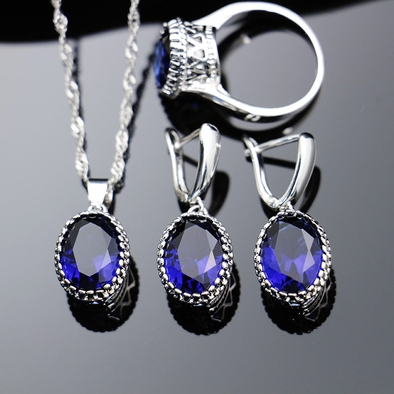 Elegant Bridal Wedding Jewelry Set with Diamond Hair Claw - Perfect for Bridal Shower, Wedding Ceremony & Formal Dinner Parties
