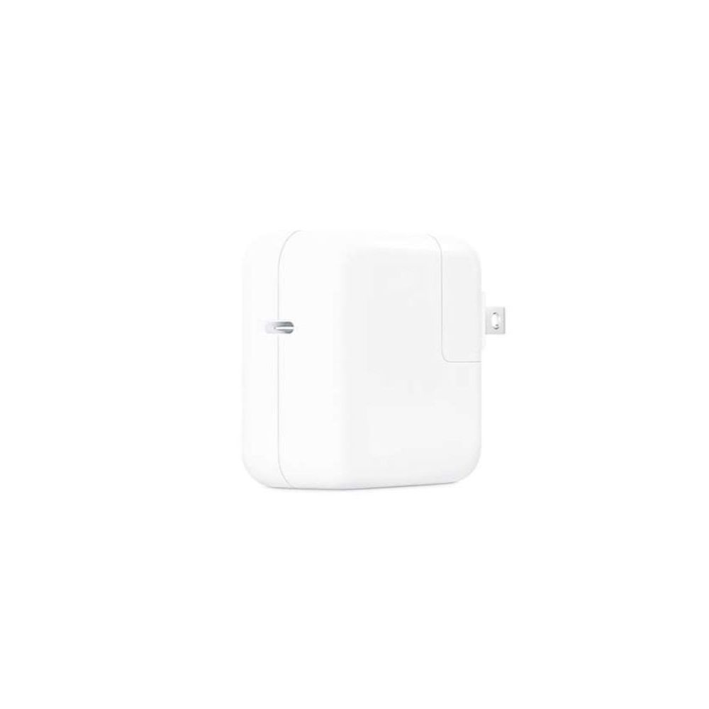 Apple 30W USB-C Power Adapter (MY1W2AM/A) - Fast Charging for iPhone, iPad, AirPods & More | Perfect for Travel, Home & Office Use