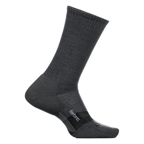 Feetures Merino 10 Cushion Crew Socks - Ultra Soft Wool Hiking & Running Socks for Men & Women - Perfect for Outdoor Adventures, Gym Workouts and Daily Comfort