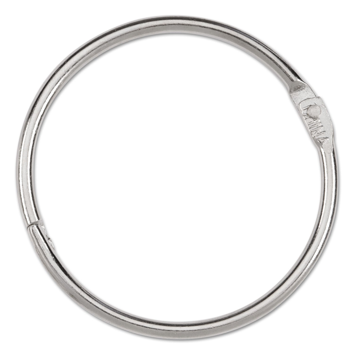 ACCO Metal Book Rings - 2 Inch Diameter, 50-Pack for Binder, Notebook & Office Organization - Durable Binder Rings for School, Office & DIY Projects