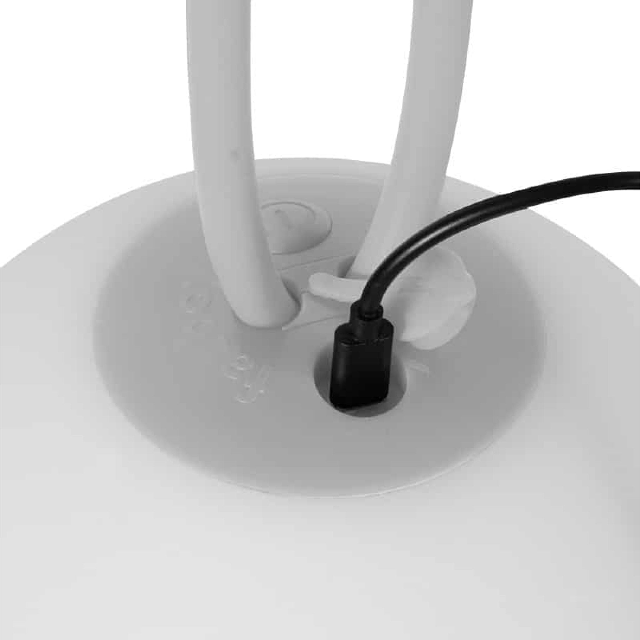 FATBOY Bolleke Lamp in Light Grey - Modern Indoor/Outdoor LED Lighting for Living Room, Patio, or Bedroom Decor