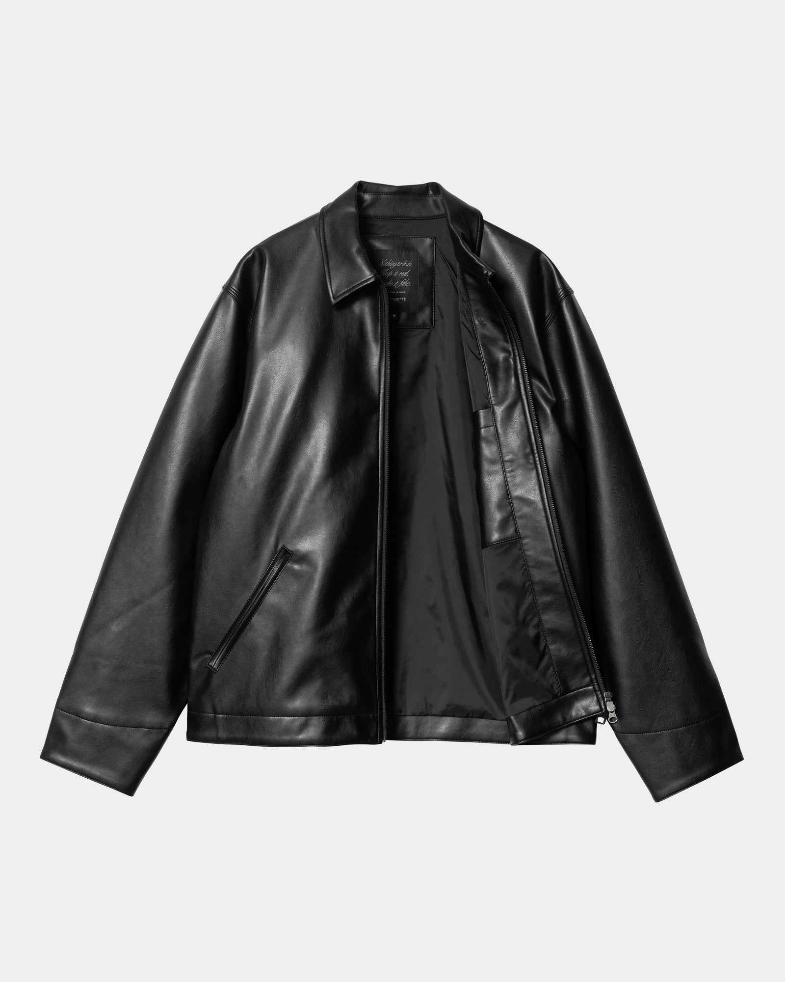 Premium Detroit Jacket - Faux PU Leather Motorcycle Jacket for Men & Women | Stylish Black Biker Jacket | Perfect for Riding, Casual Wear & Outdoor Adventures