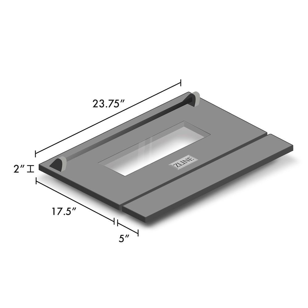 ZLINE 24 Inch Range Door Replacement for RA, RG & RAIND Models - Multiple Color Options (RA DR 24) - Perfect for Kitchen Remodeling & Appliance Upgrades
