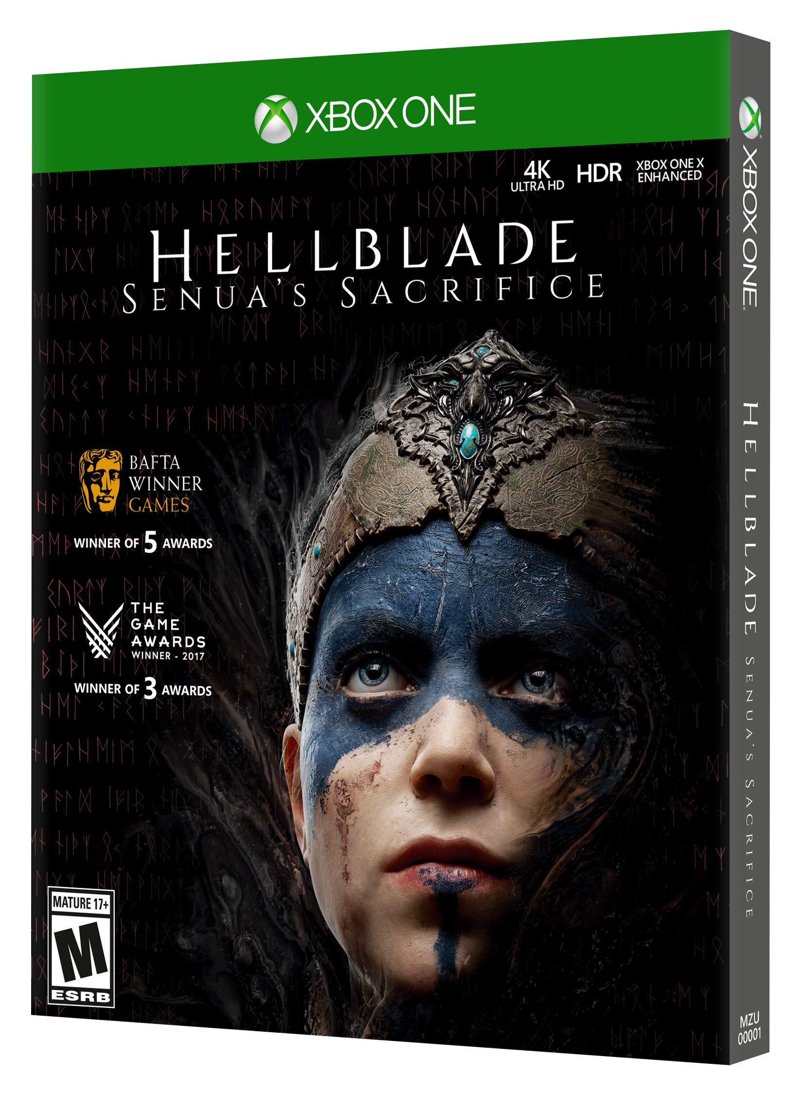 Hellblade: Senua's Sacrifice - Xbox One Game | Action-Adventure Psychological Thriller | Norse Mythology Inspired Story | Perfect for Dark Fantasy Fans & Horror Game Enthusiasts