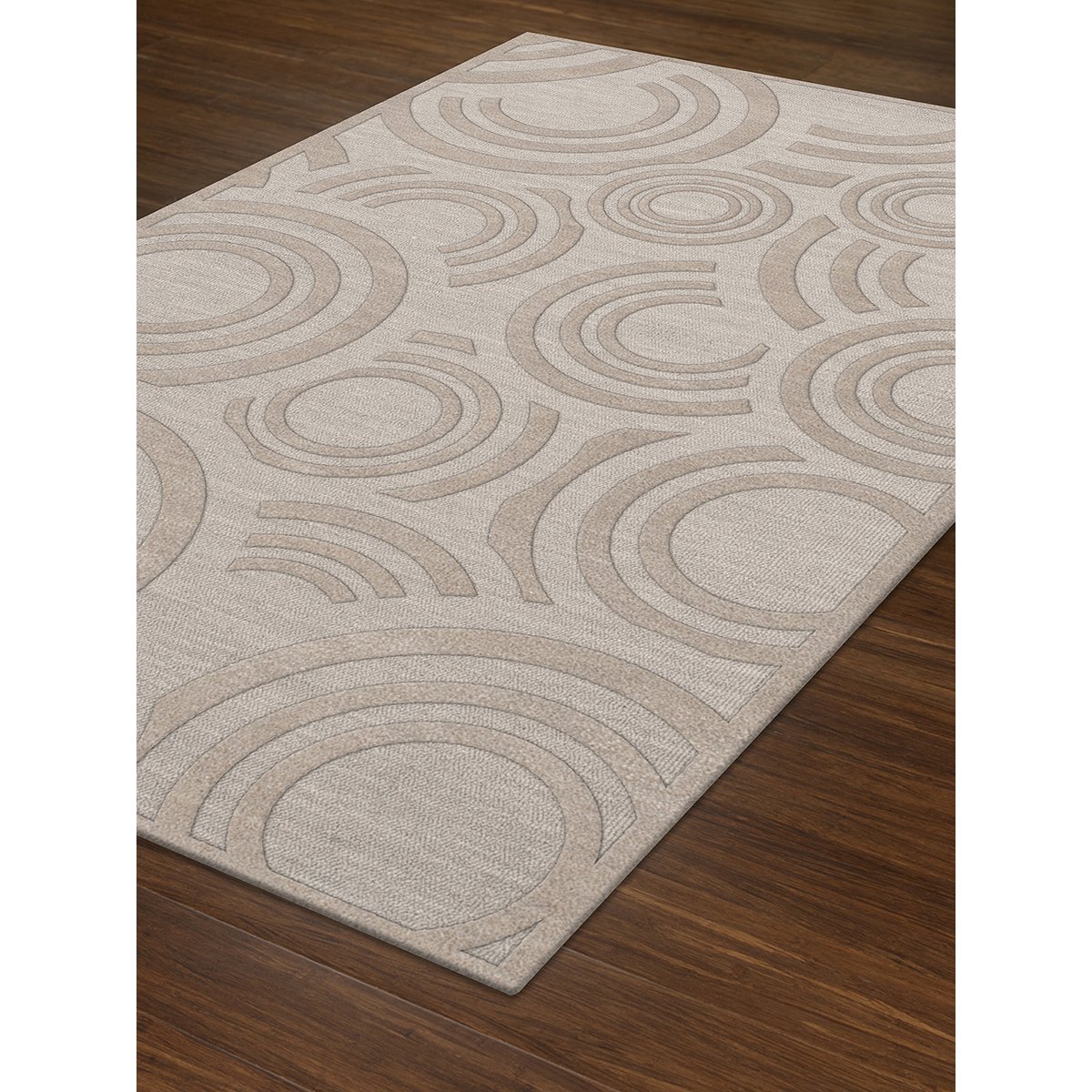 Dalyn Rugs Dover DV3 8' x 10' Area Rug in Putty - Soft and Durable Living Room Rug for Home Decor, Bedroom, Office, and High Traffic Areas