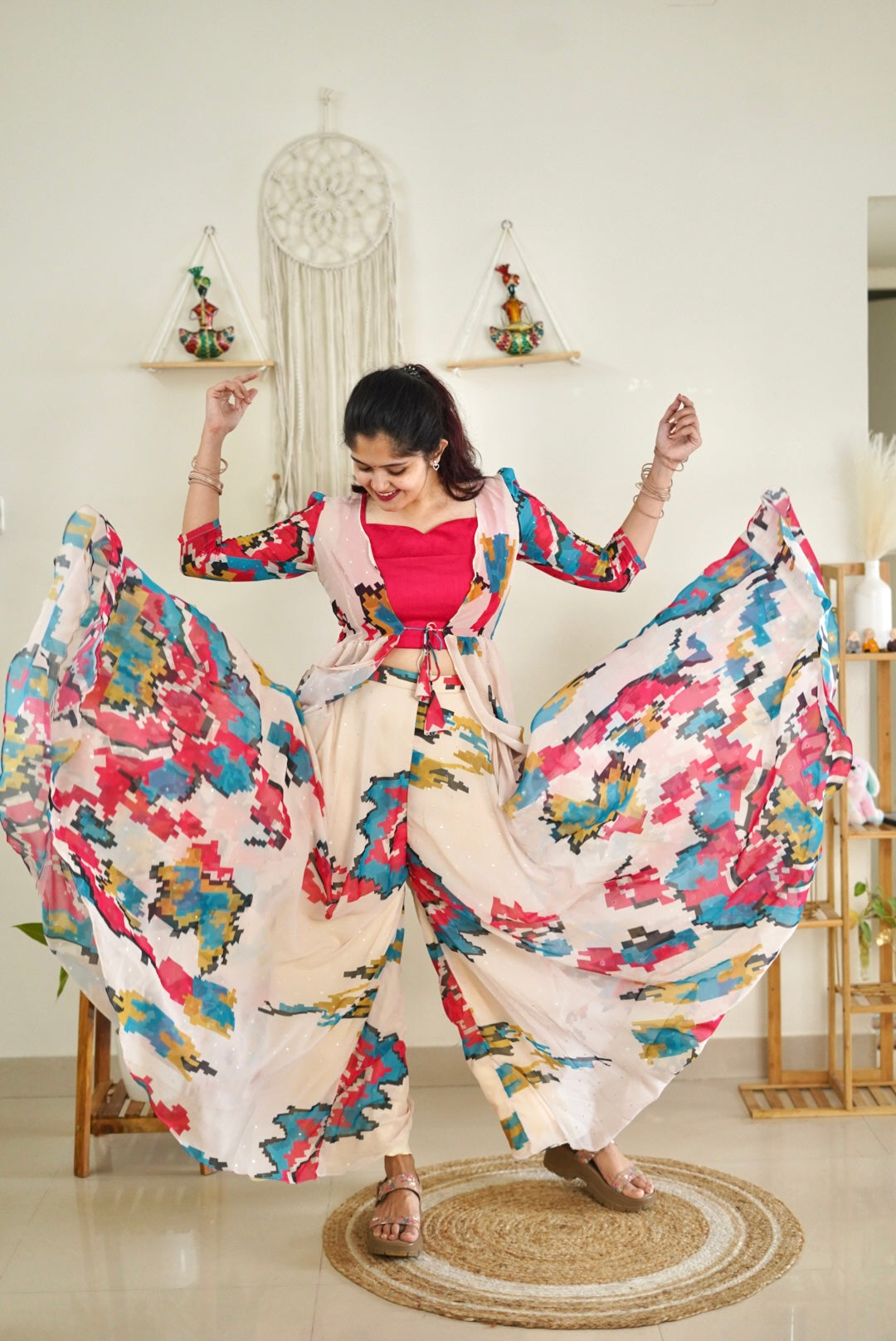 DD586 Maya Simple and Elegant Co-ords Set - Stylish Women's Matching Outfit for Casual Wear, Date Night & Summer Vacation