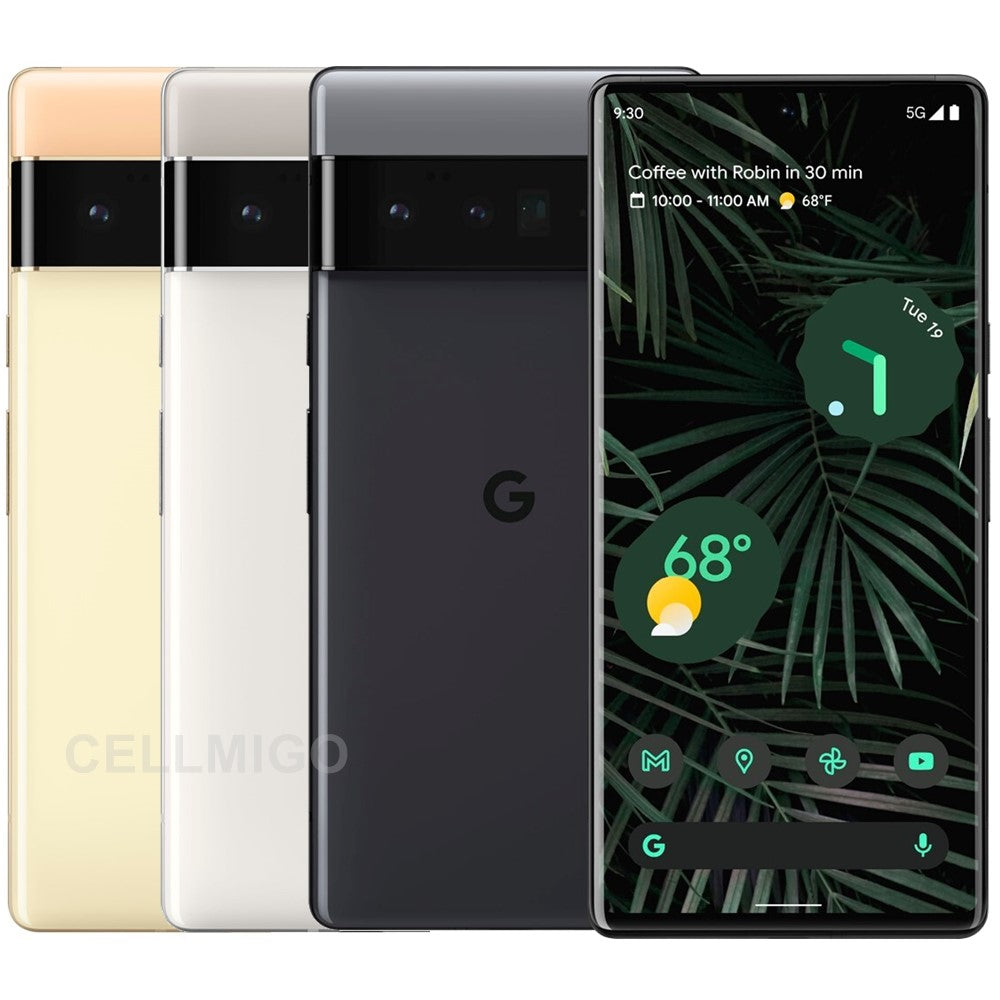 Google Pixel 6 Pro 5G Unlocked Smartphone - 256GB Storage, 12GB RAM, 6.71