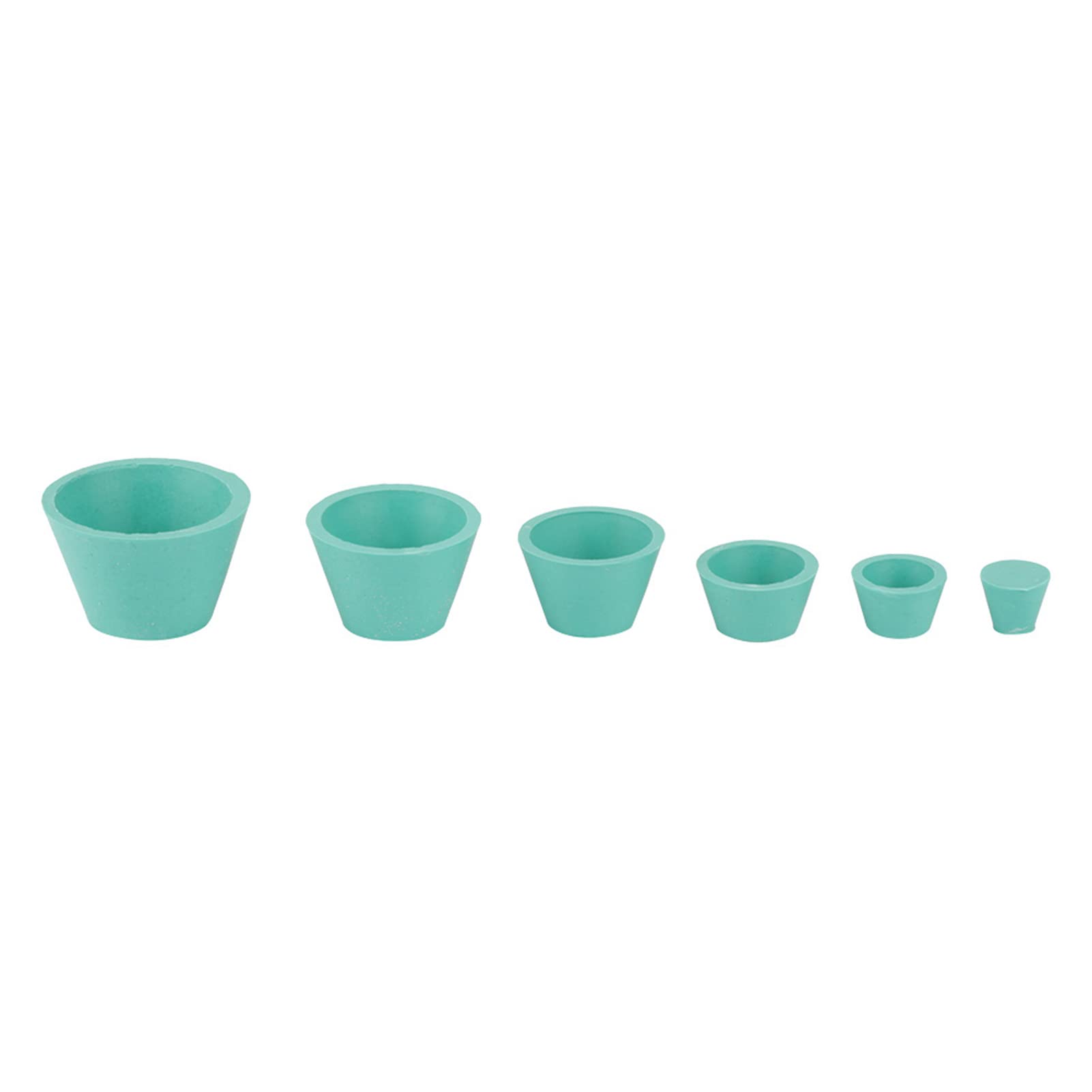 Rubber Filter Adapter Cones for Buchner Funnel - 5 Pack Lab Stopper Set with Drinking Flask Adaptor | Perfect for Chemistry Experiments, Home Brewing & Scientific Research