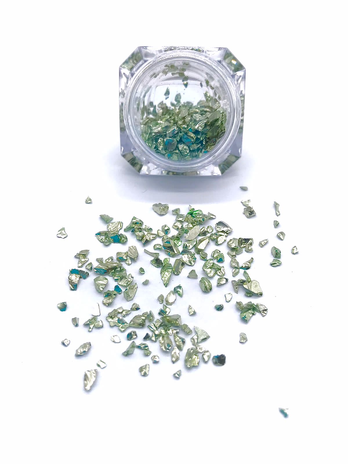 AM NAILS CRUSH GLASS - Premium Nail Art Crushed Glass for Stunning Nail Designs - Perfect for DIY Manicures, Salon Nails, and Special Occasions