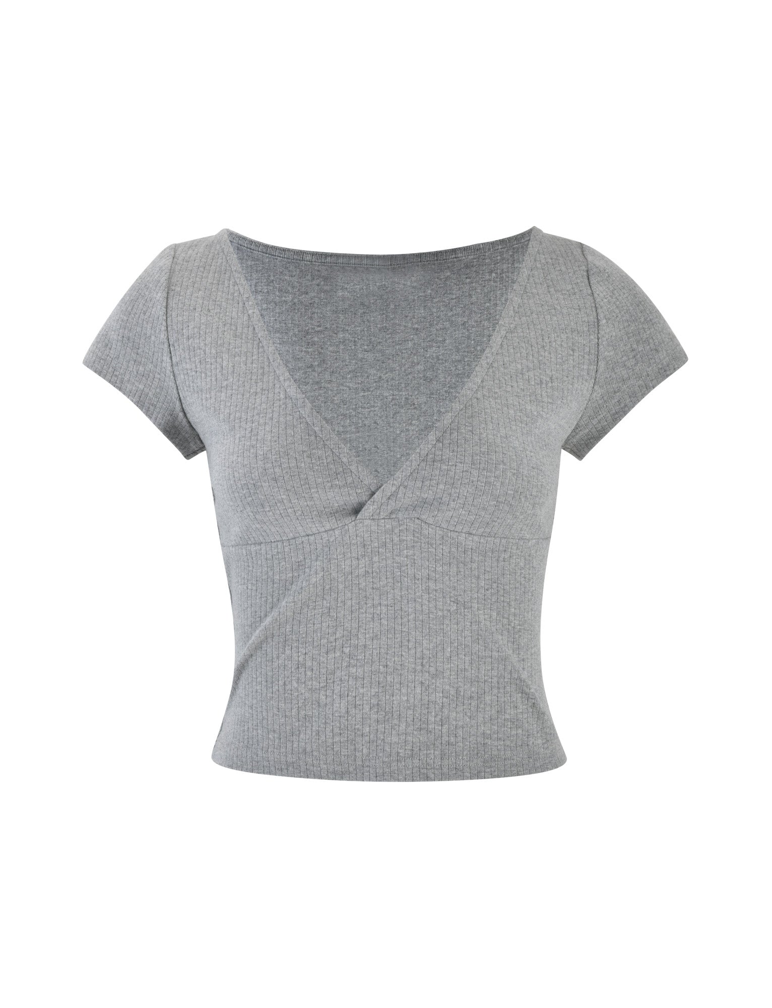 KAVAT TOP Grey Dove - Stylish Women's Casual T-Shirt for Everyday Wear | Perfect for Work, Outings & Relaxing at Home