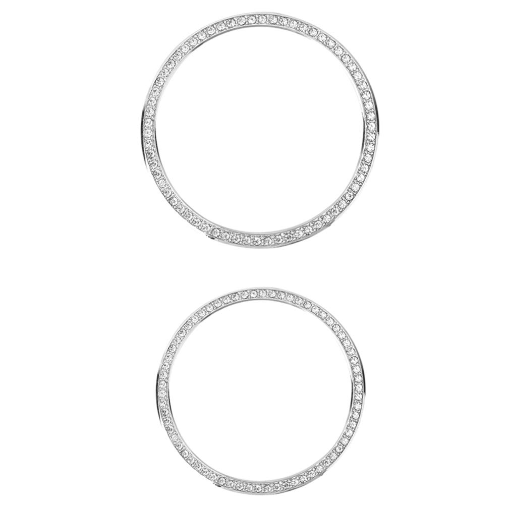 2pcs 46mm Metal Watch Case Replacement Tool - Bezel Watch Case Accessory for Watch Repair & Maintenance - Perfect for DIY Watchmakers & Professional Watch Repair Shops