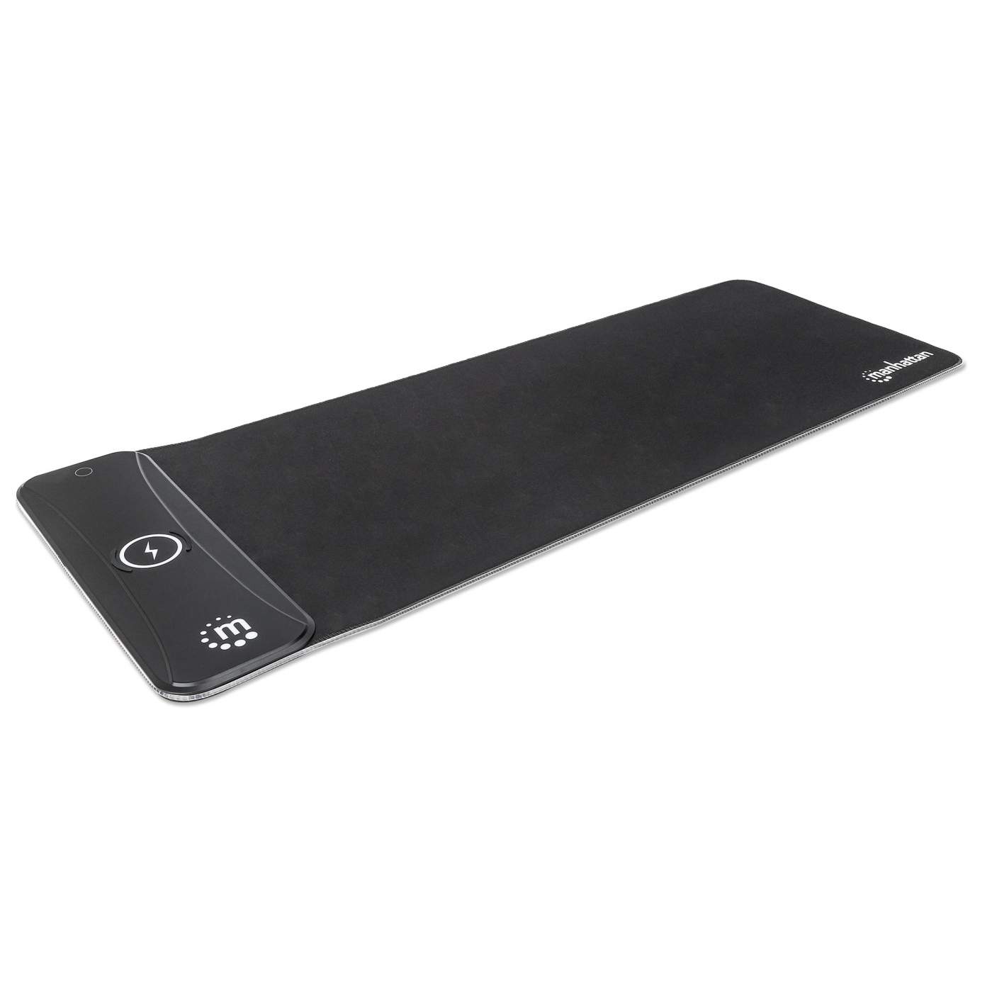 XXL RGB LED Gaming Mouse Pad with Wireless Charger (10W) - Large Extended Non-Slip Surface for PC, Laptop & Console Gaming Setup