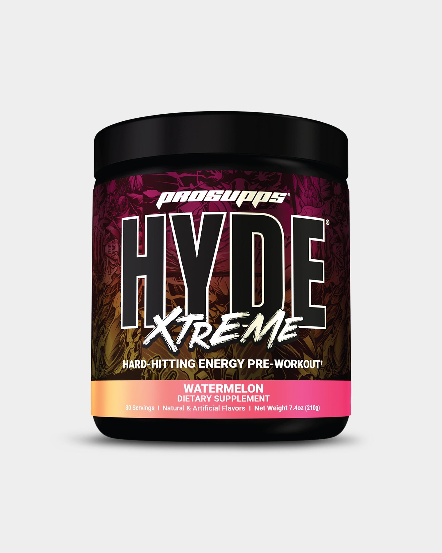 Pro Supps HYDE Xtreme Pre-Workout Powder - Energy & Strength Booster for Gym, Fitness & Bodybuilding | Best for Intense Training & Muscle Growth