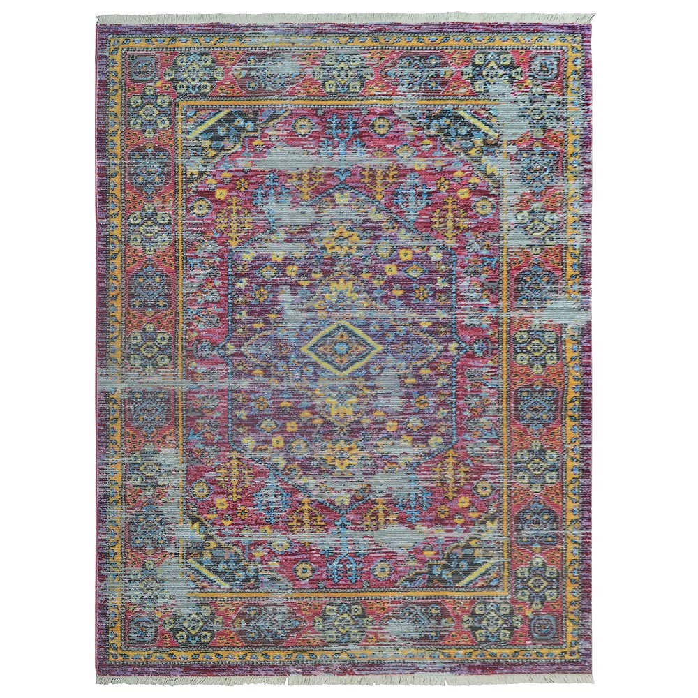 Rugnique Machine Woven Rug - Soft Non-Slip Area Rug for Living Room, Bedroom, Dining Room - Durable & Easy to Clean Home Decor Carpet