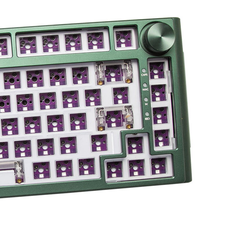 MXRSKEY CK820 DIY Mechanical Keyboard Kit - Hot-Swappable, RGB Backlit, Customizable for Gaming & Typing | Perfect for Home Office & Esports Enthusiasts