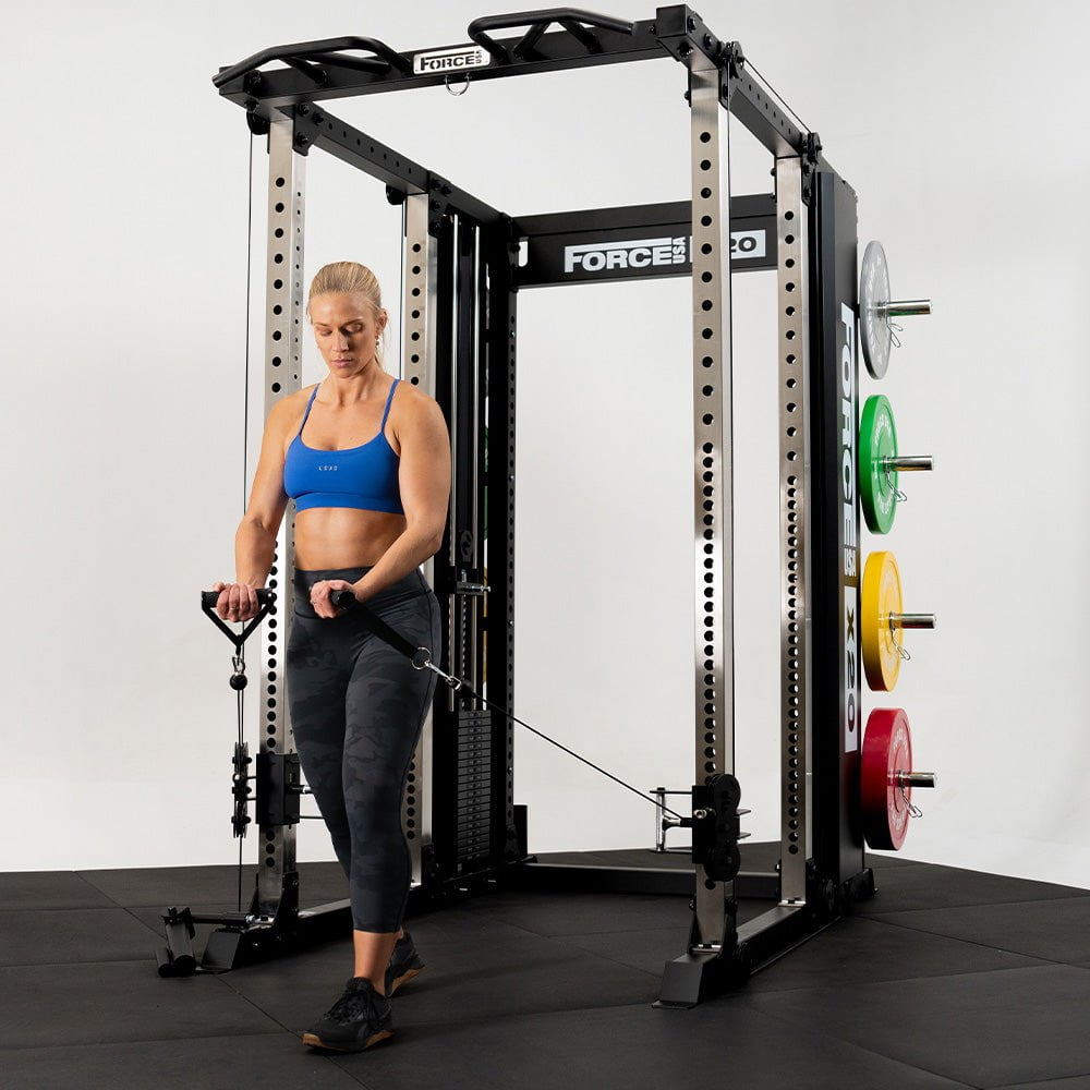 Force USA X20 All-In-One Home Gym Trainer - Strength Training Equipment for Full Body Workouts | Perfect for Home Fitness, Weight Lifting & Muscle Building