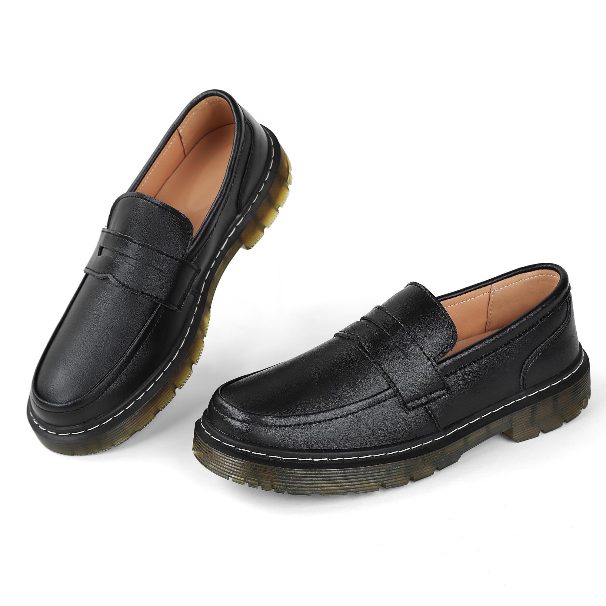 Women's Classic Penny Loafers - Comfortable Slip-On Driving Moccasins for Women | Casual Office Shoes & Everyday Fashion Footwear for Work, Travel and Outings