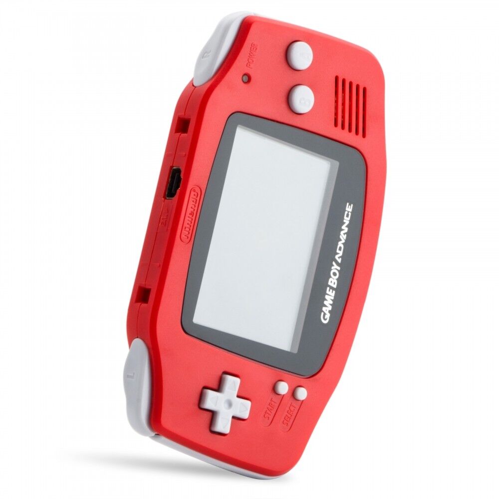 Original Nintendo Game Boy Advance Red Target Edition - Retro Gaming Console for Kids & Adults - Perfect for Travel, Gifts & Classic Game Collection