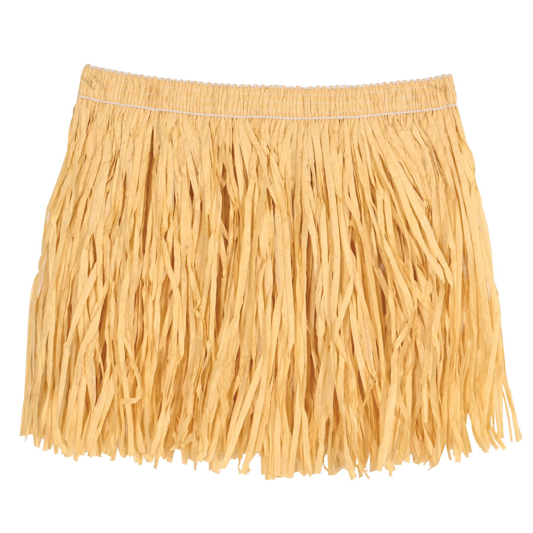 12 Pack Beistle Luau Party Hula Skirts for Kids - Colorful Mini Grass Skirts for Hawaiian Themed Parties, Costumes & Dance Performances