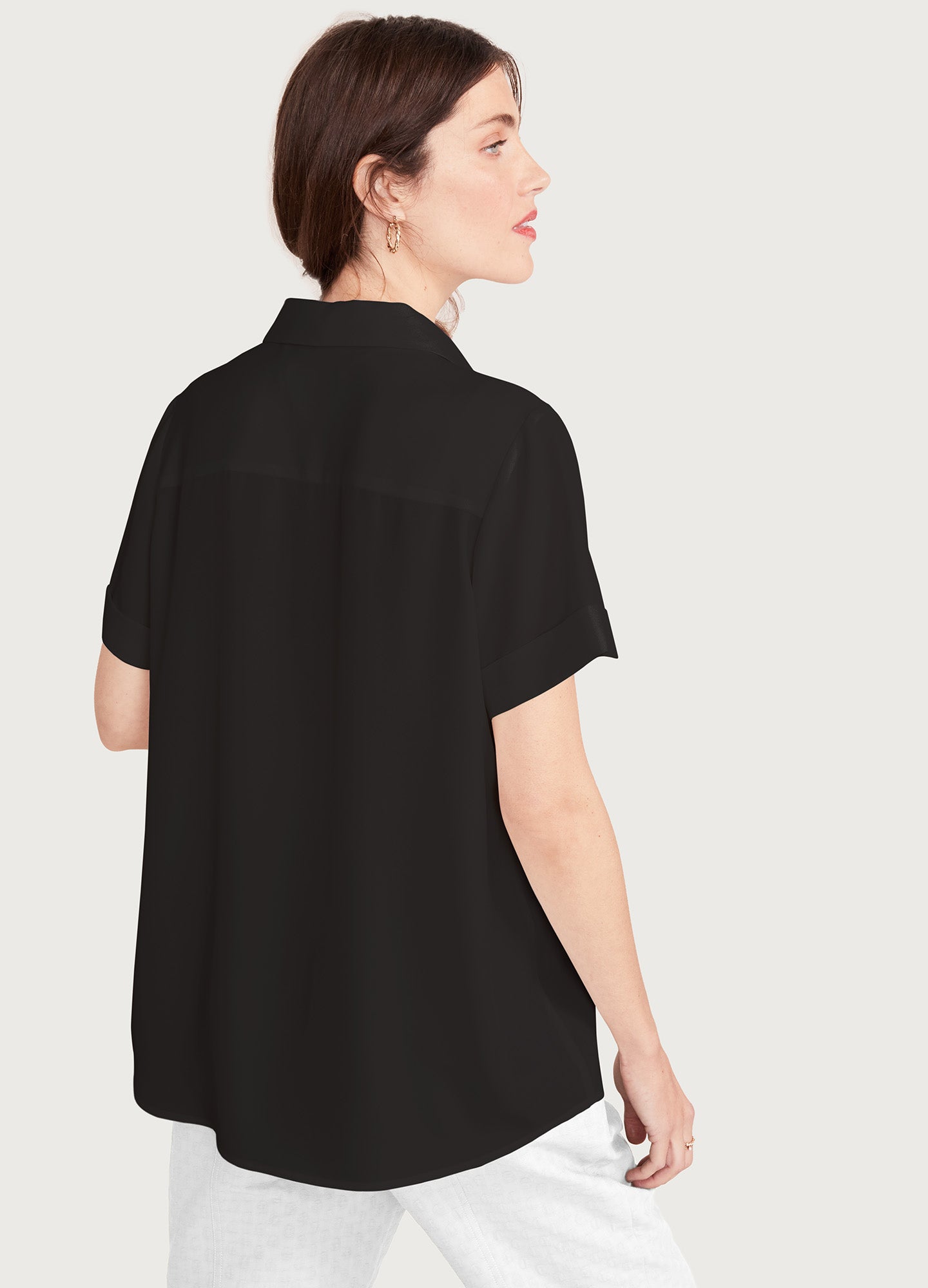 Savannah Women's Casual Short Sleeve T-Shirt - Soft Cotton V-Neck Blouse for Everyday Wear | Perfect for Work, Weekend & Travel Outfits